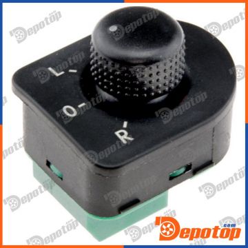 Commande, ajustage du miroir gauche pour VW | 000051006010, 0916071